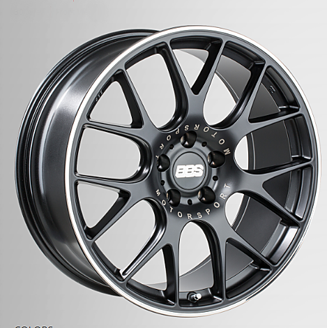 BBS 0361061# Wheel CH-R CH102 Satin Black 9x20 PCD 5x112 ET25 CB82,0 PFS Photo-0