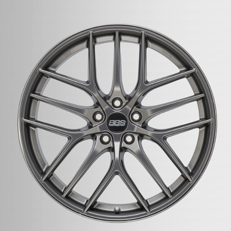BBS 10020765 Wheel CC-R CC2106 Satin Platinum 8,5x19 PCD 5x112 ET44 CB82,0 PFS Photo-1