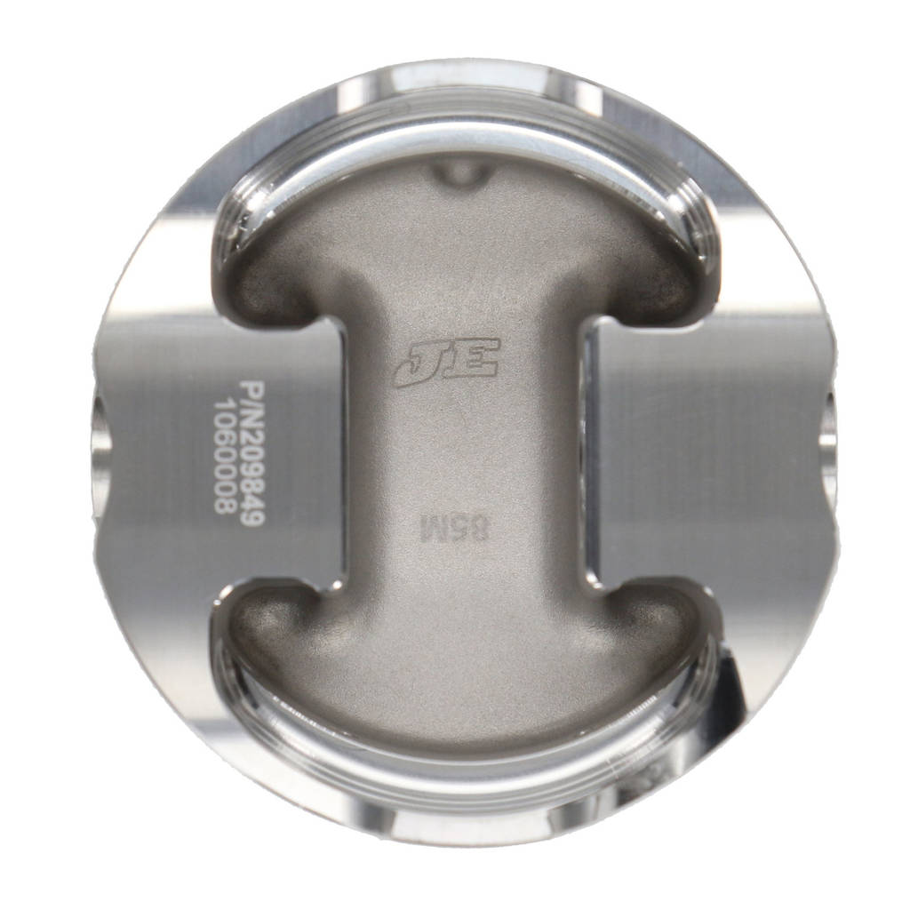 JE 318017S Piston Single (90.00 mm Bore, 1.260 in. CH, -18.20 CC) for NISSAN SR Series Engine Photo-2