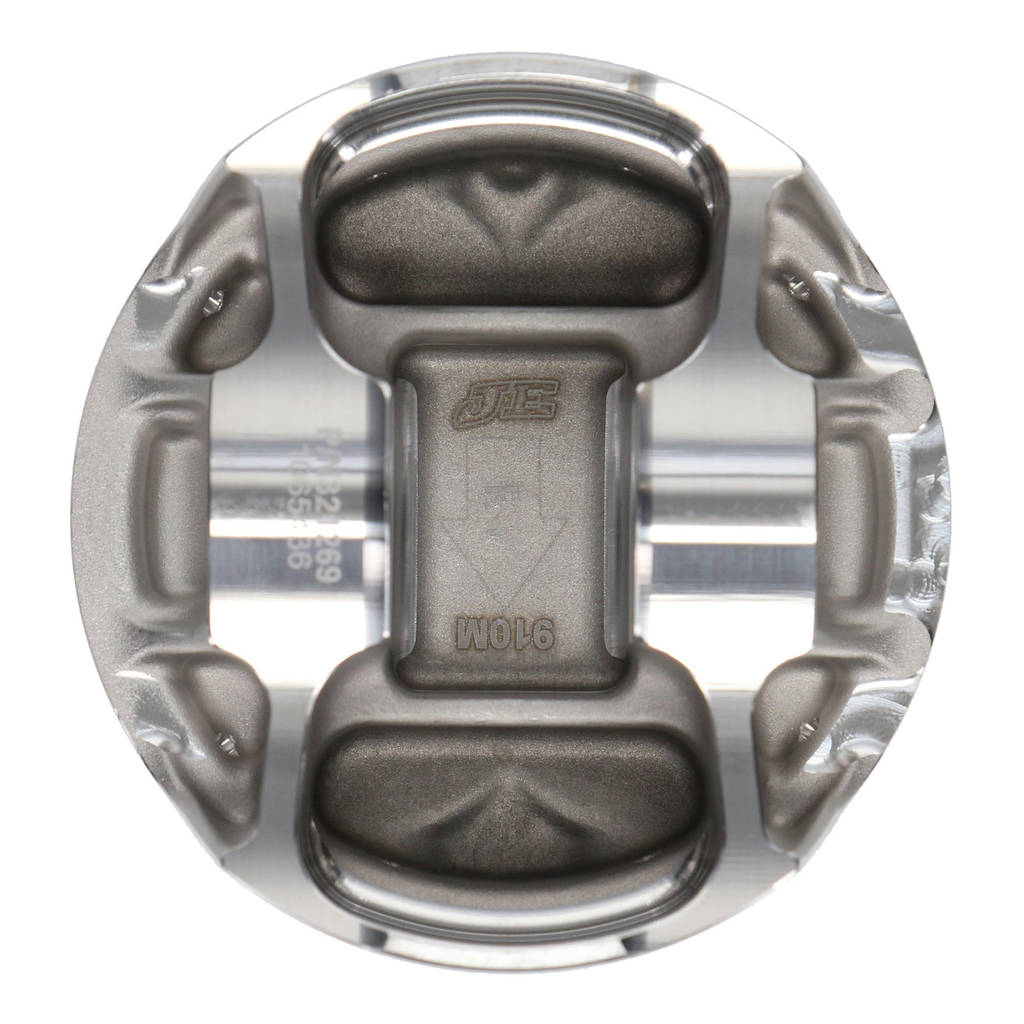 JE 321272R Piston Single (95.50 mm Bore, 1.232 in. CH, -3.20 CC) for NISSAN VR38DETT Engine Photo-2