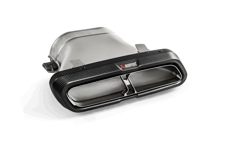 AKRAPOVIC TP-CT/46/M Tail pipe set (Carbon) - Matte MERCEDES-AMG E 63/E 63 S (W213) 2017-2019 ECE Type Approval Photo-0