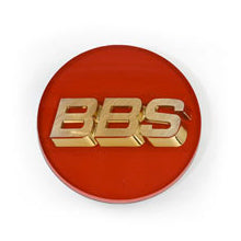 BBS P5624126 Emblem Ø70 (with ring) red, gold lettering Photo-0