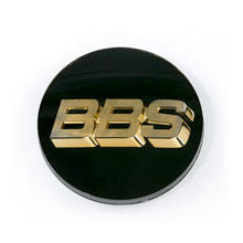 BBS P5624080 Emblem Ø70 black, gold lettering Photo-0