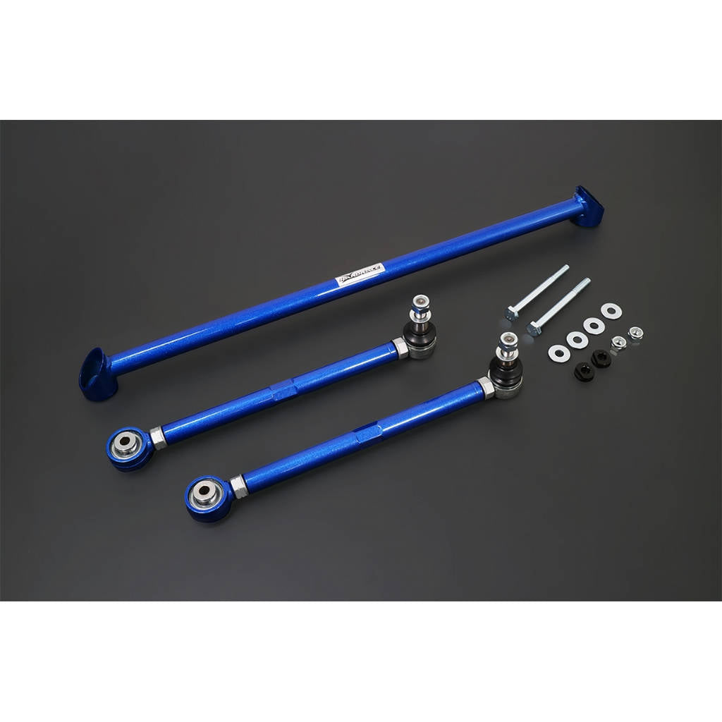 HARDRACE Q0104 REAR TOE KIT + REAR LOWER BRACE (PILLOW BALL) 3 PCS/SET LOTUS ELISE 04-/EXIGE 04-12 Photo-0