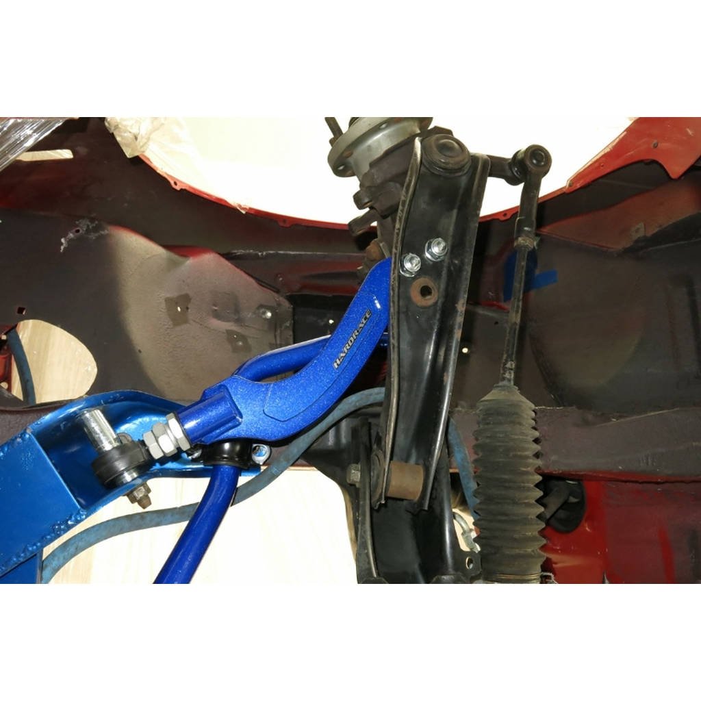 HARDRACE Q0209 FRONT HIGH ANGLE TENSION ROD V3 (PILLOW BALL) 2 PCS/SET NISSAN SILVIA S14/S15 Photo-5