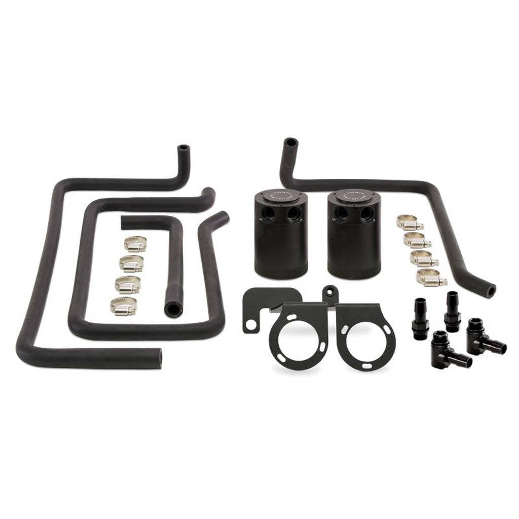 MISHIMOTO MMBCC-370Z-09PBE NISSAN 370Z Baffled Oil Catch Can system, 2009+ Photo-0