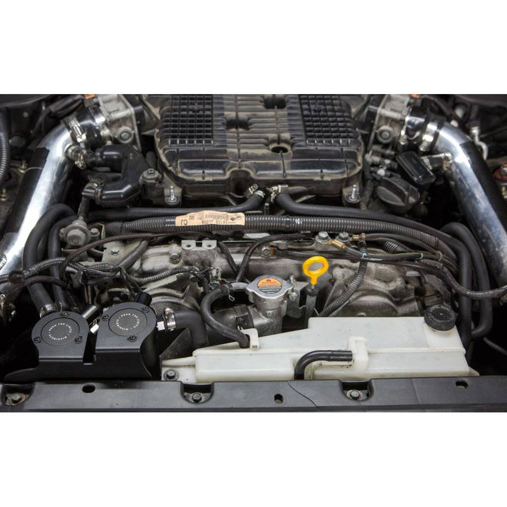 MISHIMOTO MMBCC-370Z-09PBE NISSAN 370Z Baffled Oil Catch Can system, 2009+ Photo-6