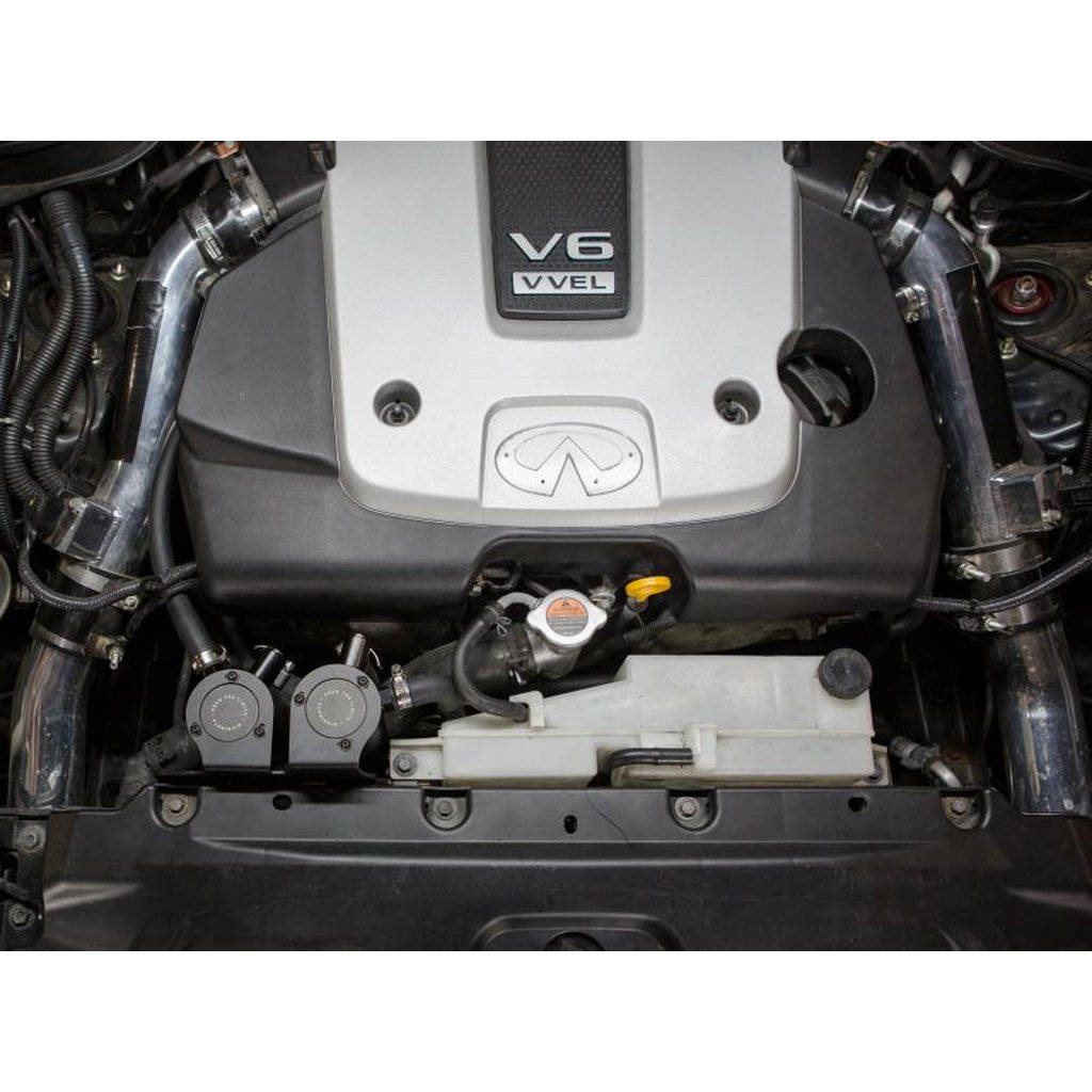 MISHIMOTO MMBCC-370Z-09PBE NISSAN 370Z Baffled Oil Catch Can system, 2009+ Photo-7