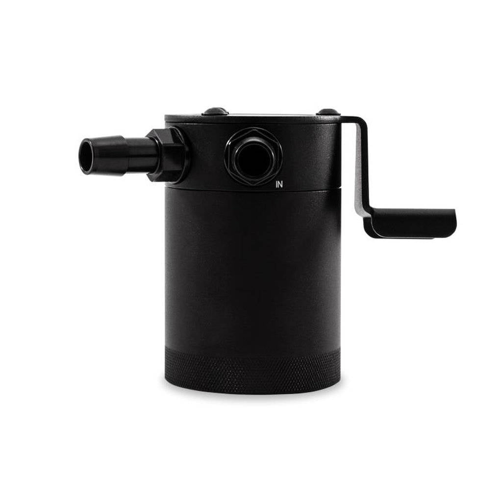 MISHIMOTO MMBCC-MUS4-15PBE FORD Mustang EcoBoost Baffled Oil Catch Can, PCV Side, 2015+ Black Photo-2