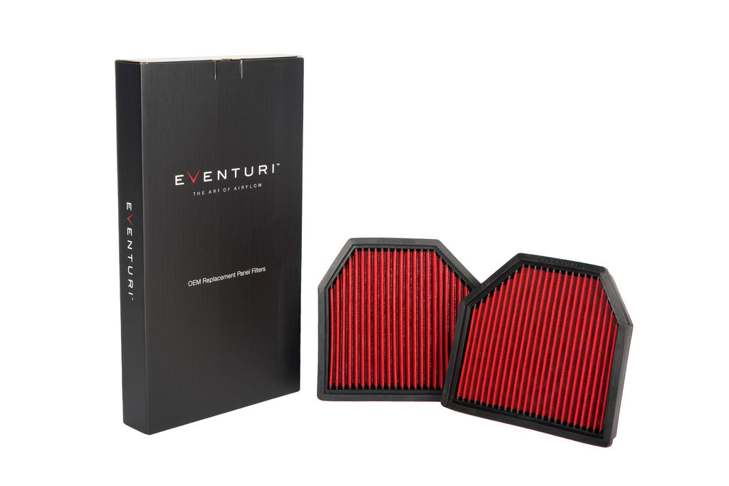 EVENTURI EVE-F10M5-PF OEM Replacement Panel Filter (Pair) for BMW M5 (F10) / M6 (F12 / F13 / F06) Photo-3
