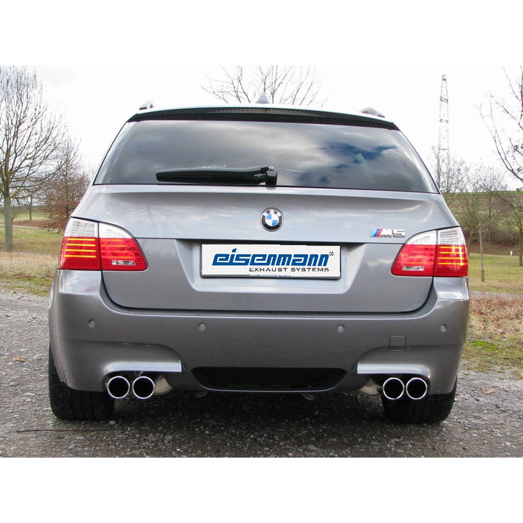 EISENMANN B5260.20834 Exhaust System RM RACE 4x Ø 83mm BMW E61 Touring M5 Photo-1
