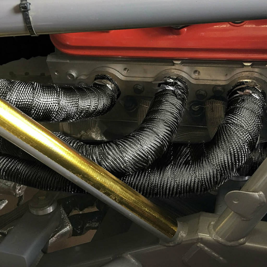 DEI 010003 Exhaust Wrap 2" x 50ft-Titanium-Black Photo-6