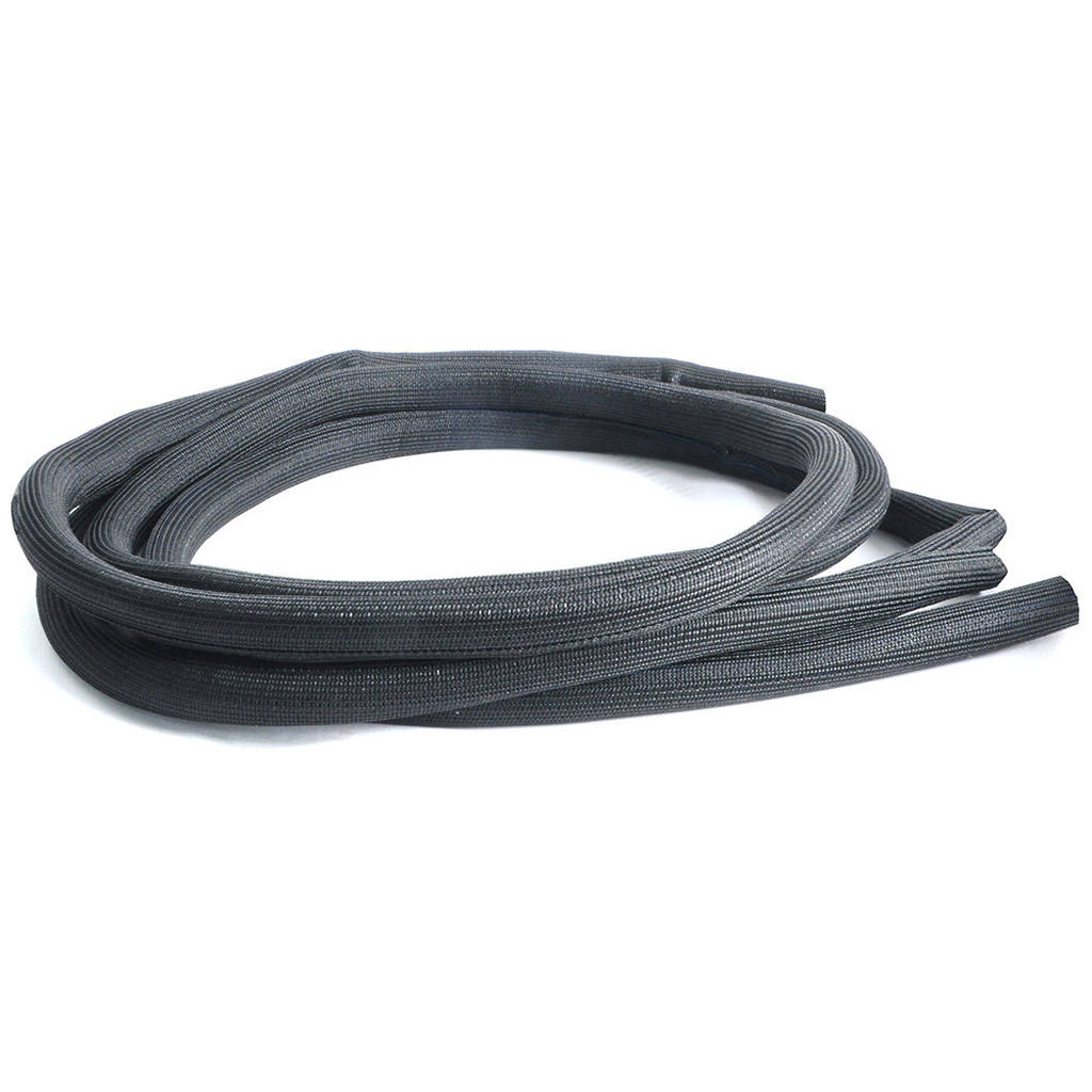 DEI 010651P10 Split Wire Sleeve Easy Loom 8mm-5/16" x 10' Black Photo-0