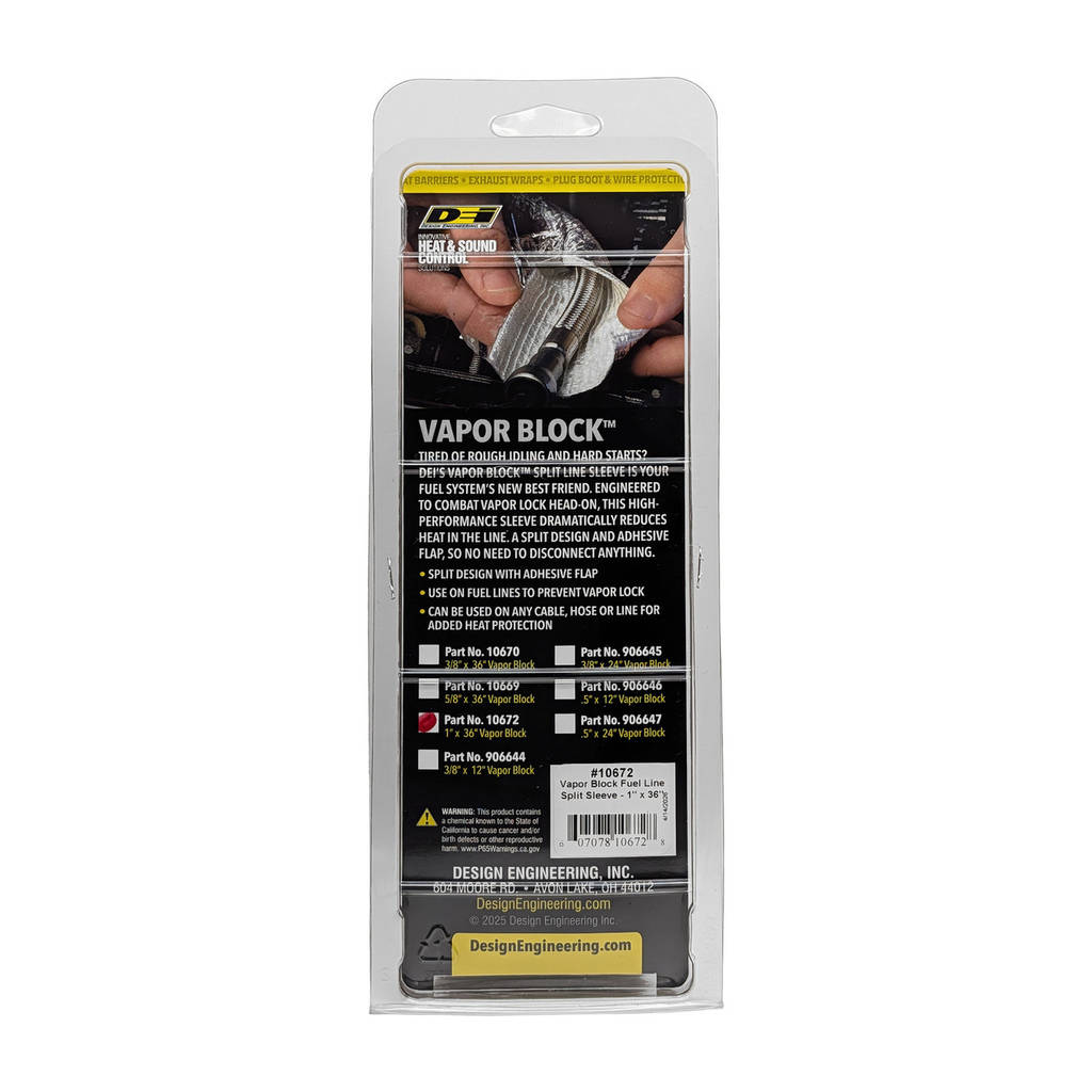 DEI 010672 Vapor Block Sleeve 1" x 36" Photo-2