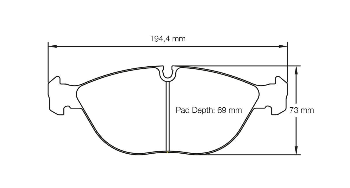 PAGID 2830-RS44 Brake Pads Photo-0