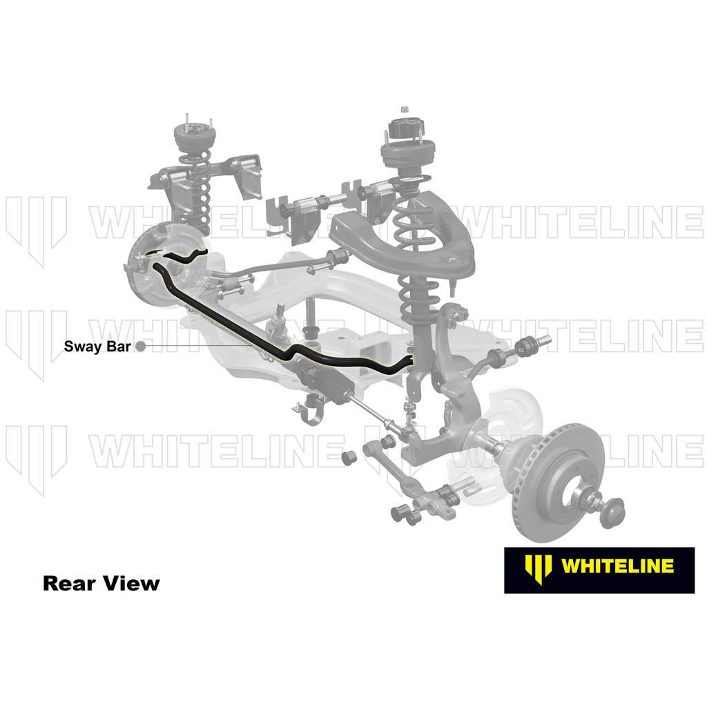 WHITELINE BNF28Z Front Sway Bar 24mm Heavy Duty Blade Adjustable for Nissan Skyline GTS GTS-T R32 1987-1994 Photo-1