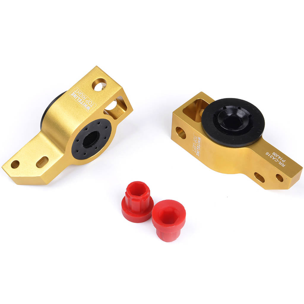 WHITELINE KCA316 Front Lower Inner Rear Bushings Caster/Anti Lift for Audi/VW PQ35 Fwd/Awd Photo-4