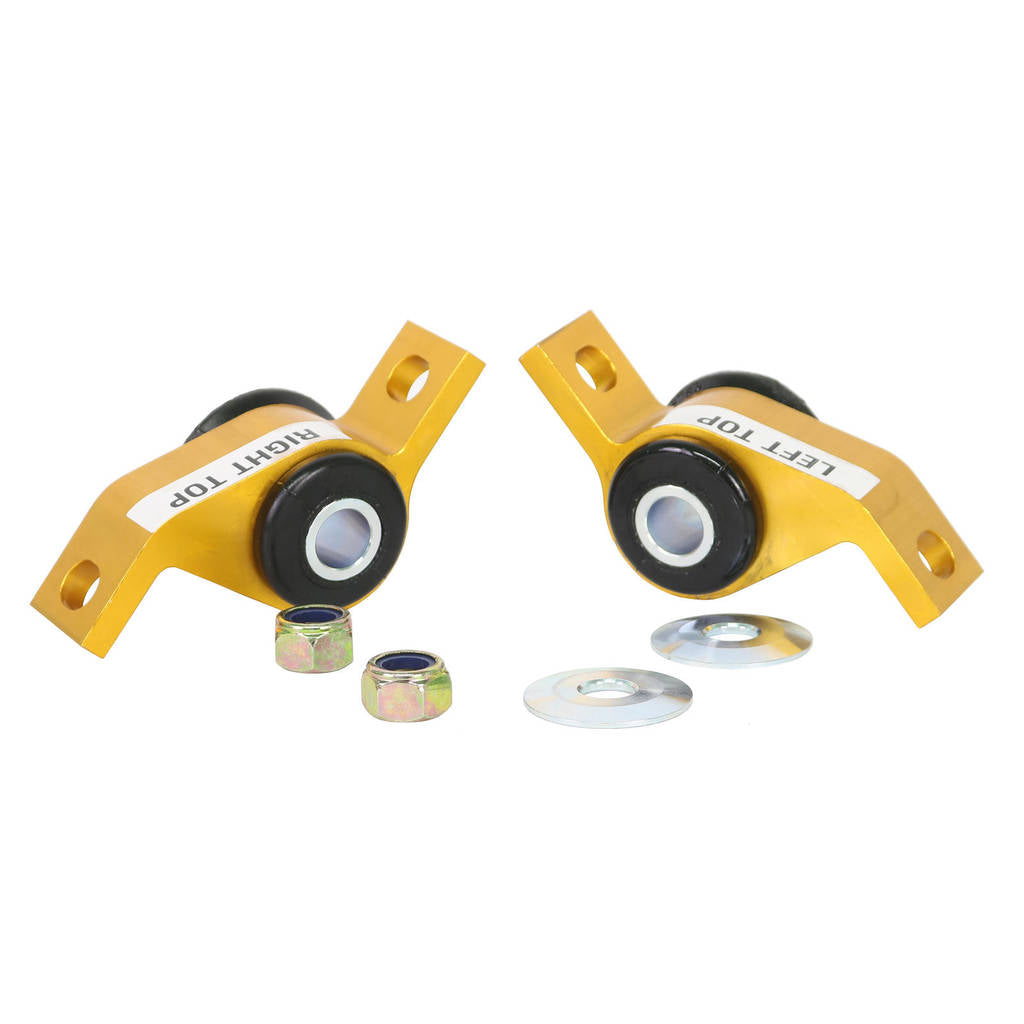 WHITELINE KCA319A Front Lower Inner Rear Bushings Offset Caster/Anti Lift for Subaru Impreza/Legacy Photo-2