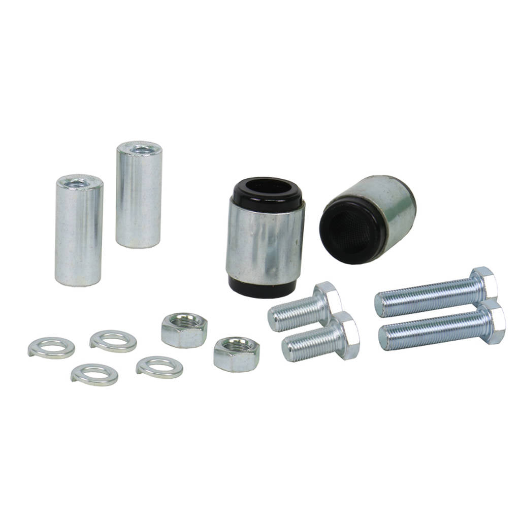 WHITELINE KCA329 Rear Upper Inner Bushings Offset Camber for Chrysler, Citroen, Dodge, Jeep, Mitsubishi/Peugeot Photo-0