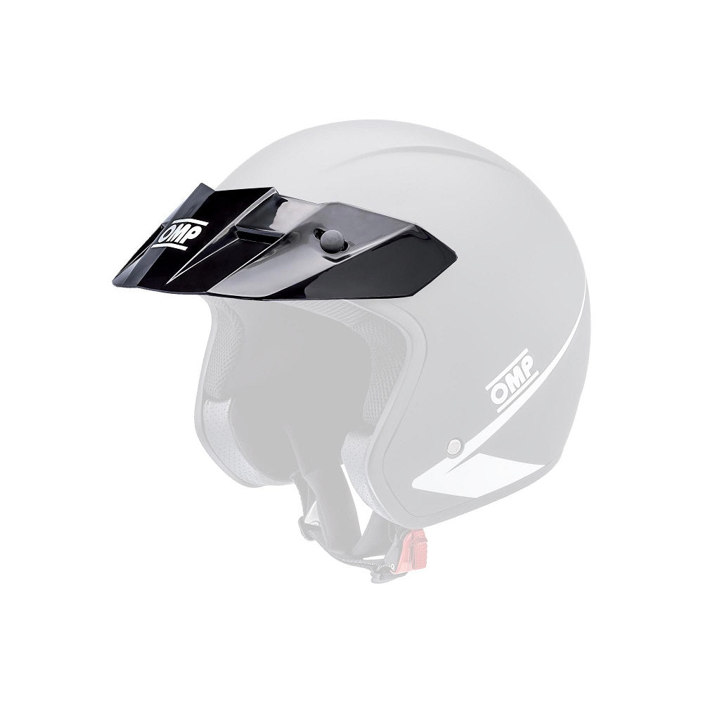 OMP SC0-0153 (SC153) Peak for helmet Star, black Photo-0