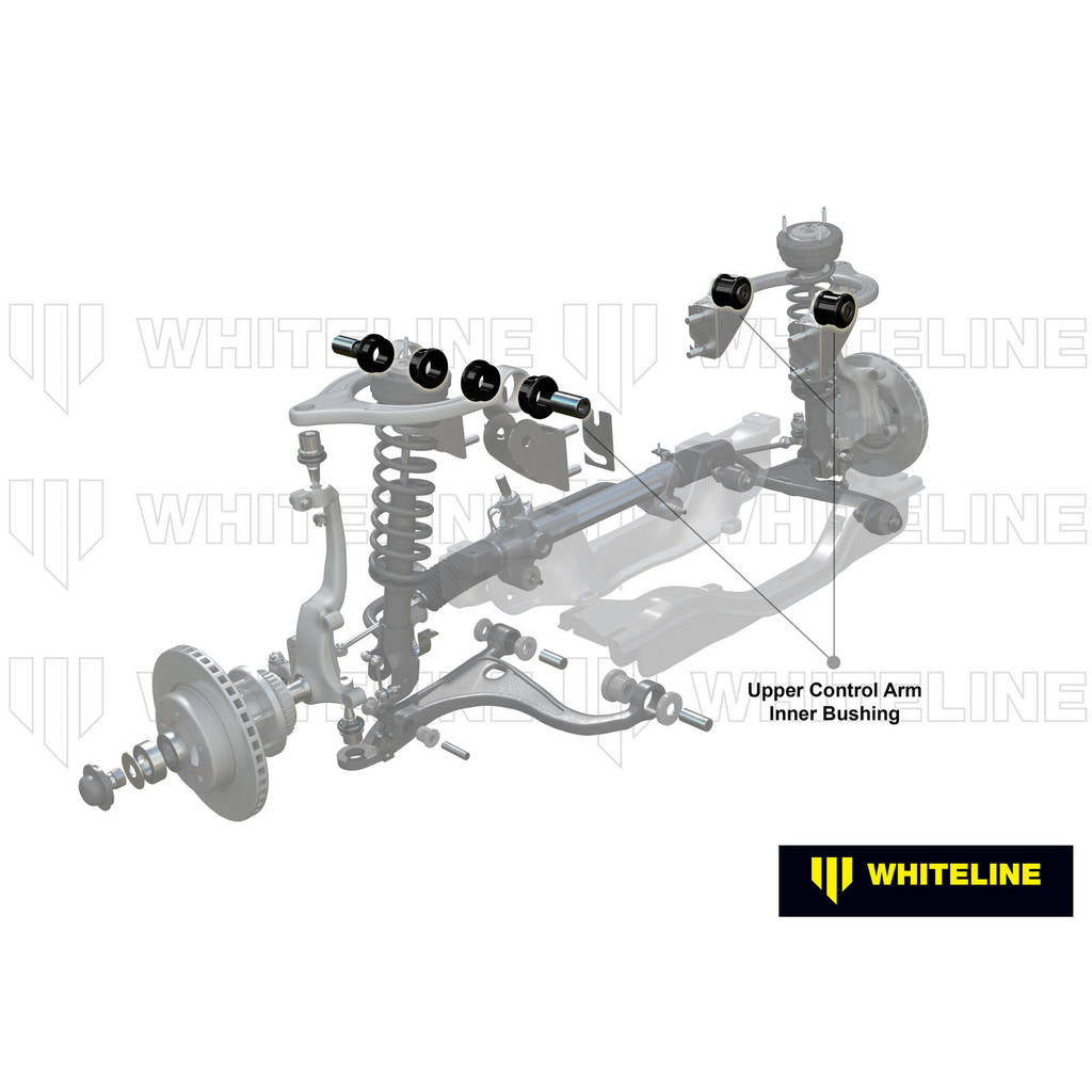 WHITELINE KCA371 Front Upper Control Arm - Bushing Kit Double Offset for Honda Civic 6th Gen/CR-V RD1-RD3 Photo-1