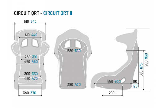 SPARCO 008011RNR Racing seat CIRCUIT II QRT, FIA 8855-1999, black Photo-5