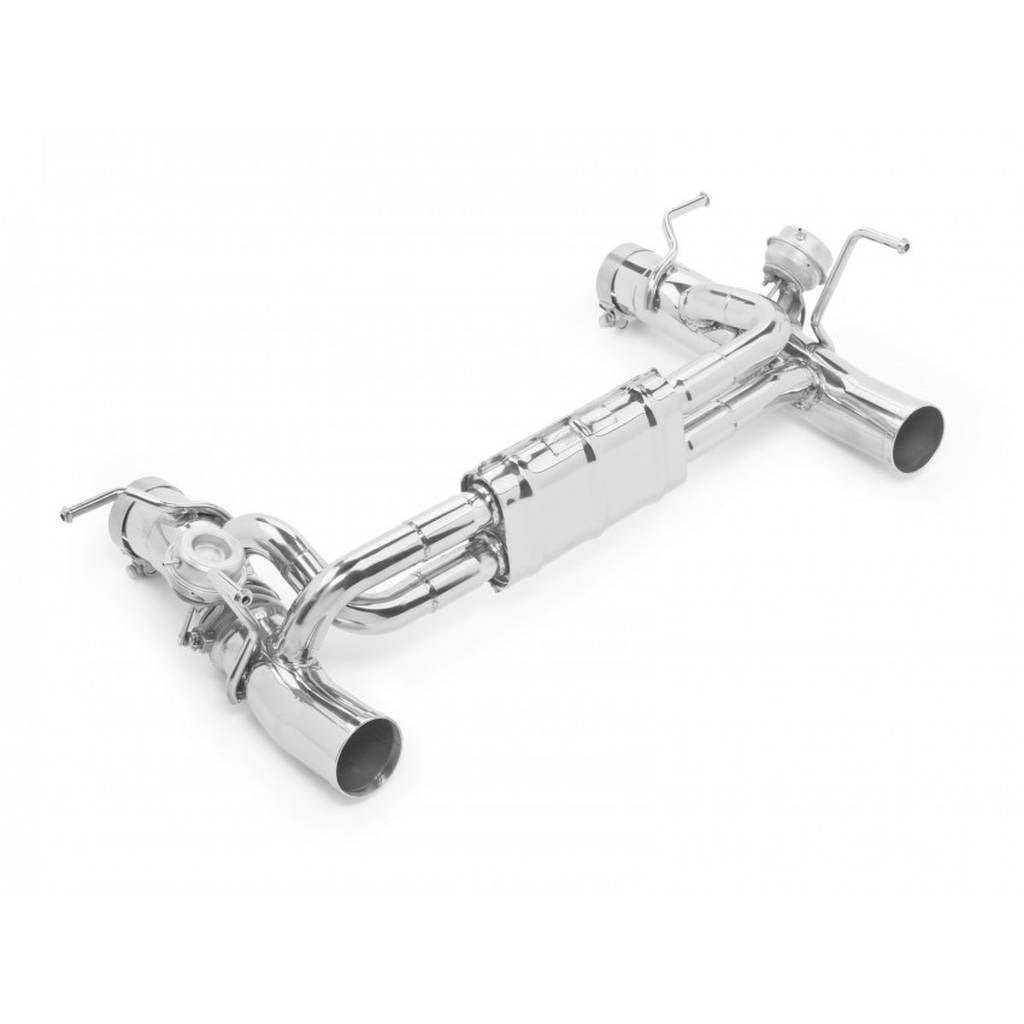 TUBI STYLE TSFE488GTBC15.003.AV FERRARI 488 EXHAUST w VALVE Photo-1