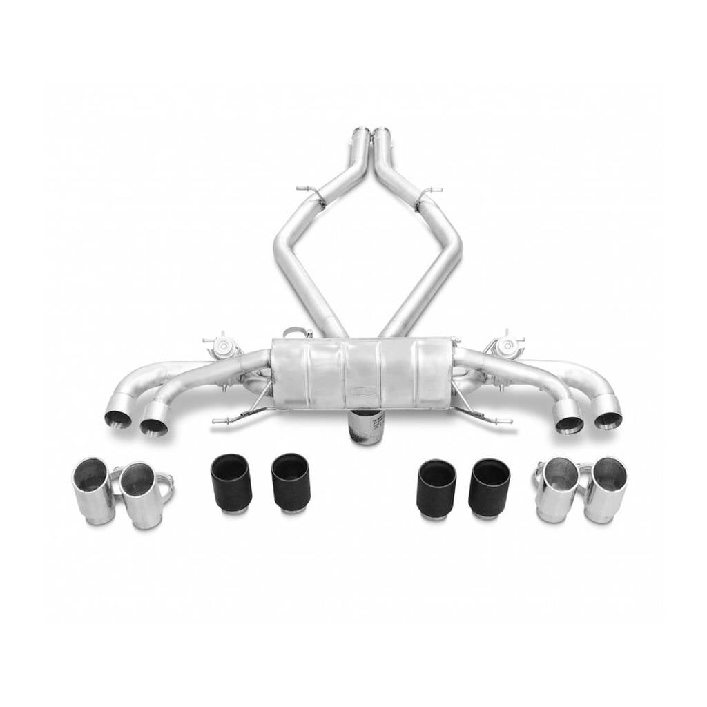TUBI STYLE TSALFQFV16.001.AR ALFA GIULIA QUADRIFOGLIO LOUD REAR EXHAUST Photo-0