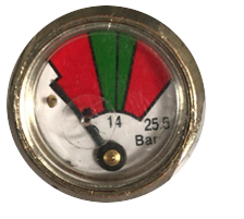 SPARCO MA0142007 Extinguisher manometr, 25,5 BAR Photo-0