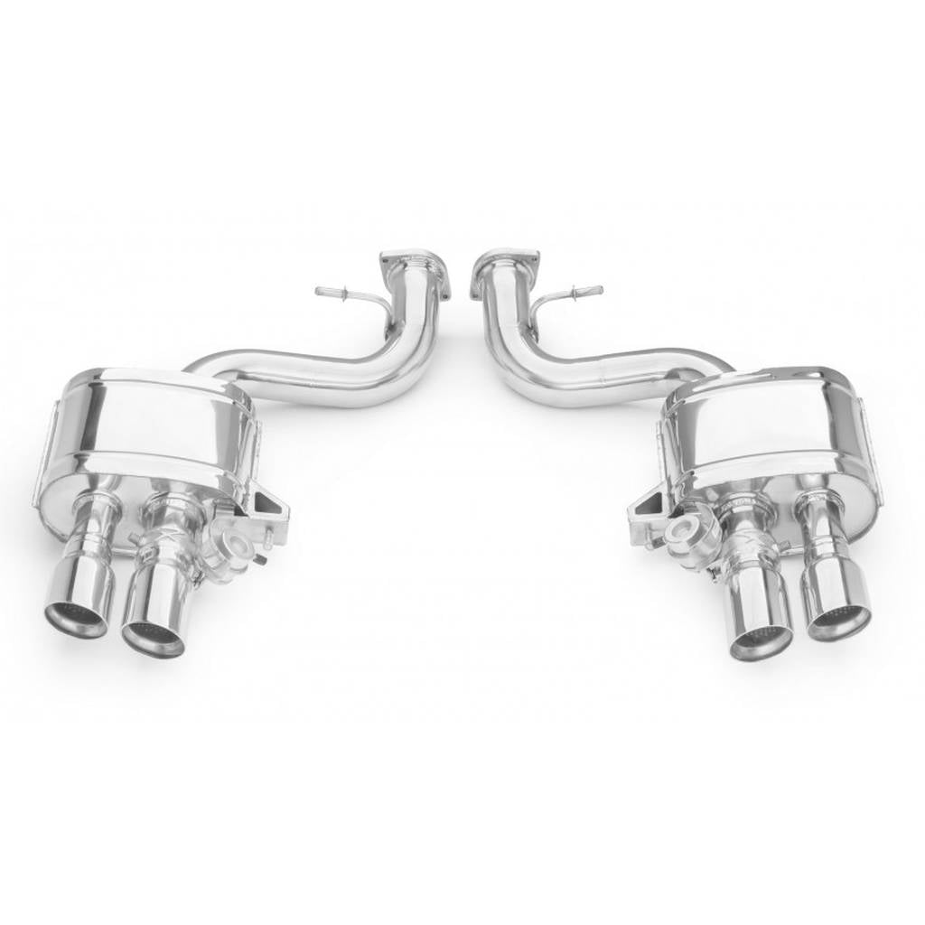 TUBI STYLE TSFE599C06.673.A F599 EXHAUST CLASSIC TIPS W ITH VALVES Photo-0