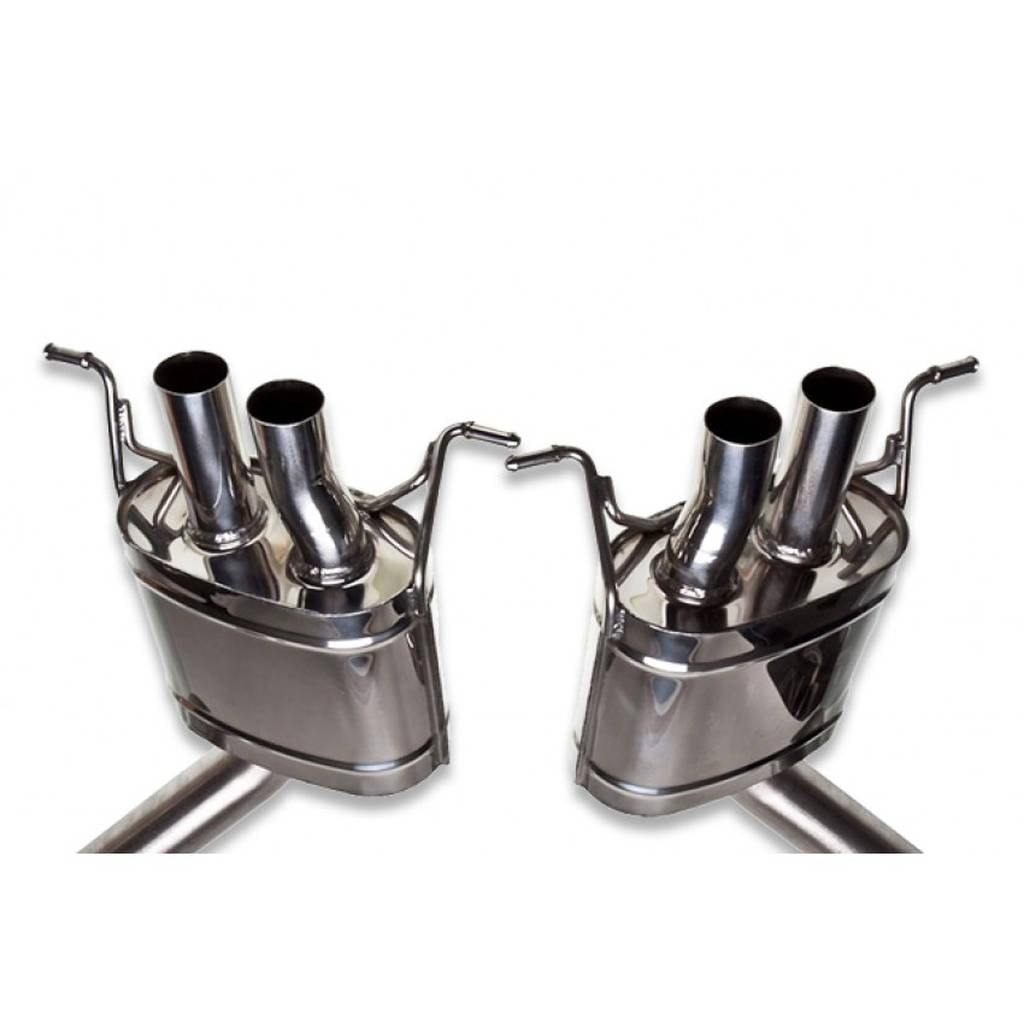 TUBI STYLE TSBECONTS03.003.A CONTINENTAL GT & GTC 2003 REAR EXHAUST KIT Photo-2