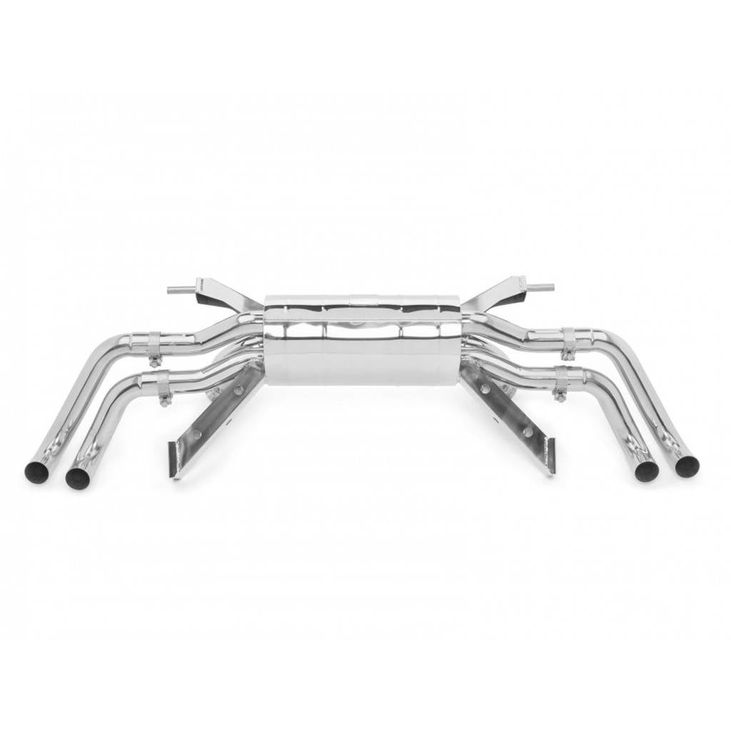 TUBI STYLE TSAUR8C06.000.ANR R8 V8 1^ GEN LOUD EXHAUST NO VALVE Photo-0