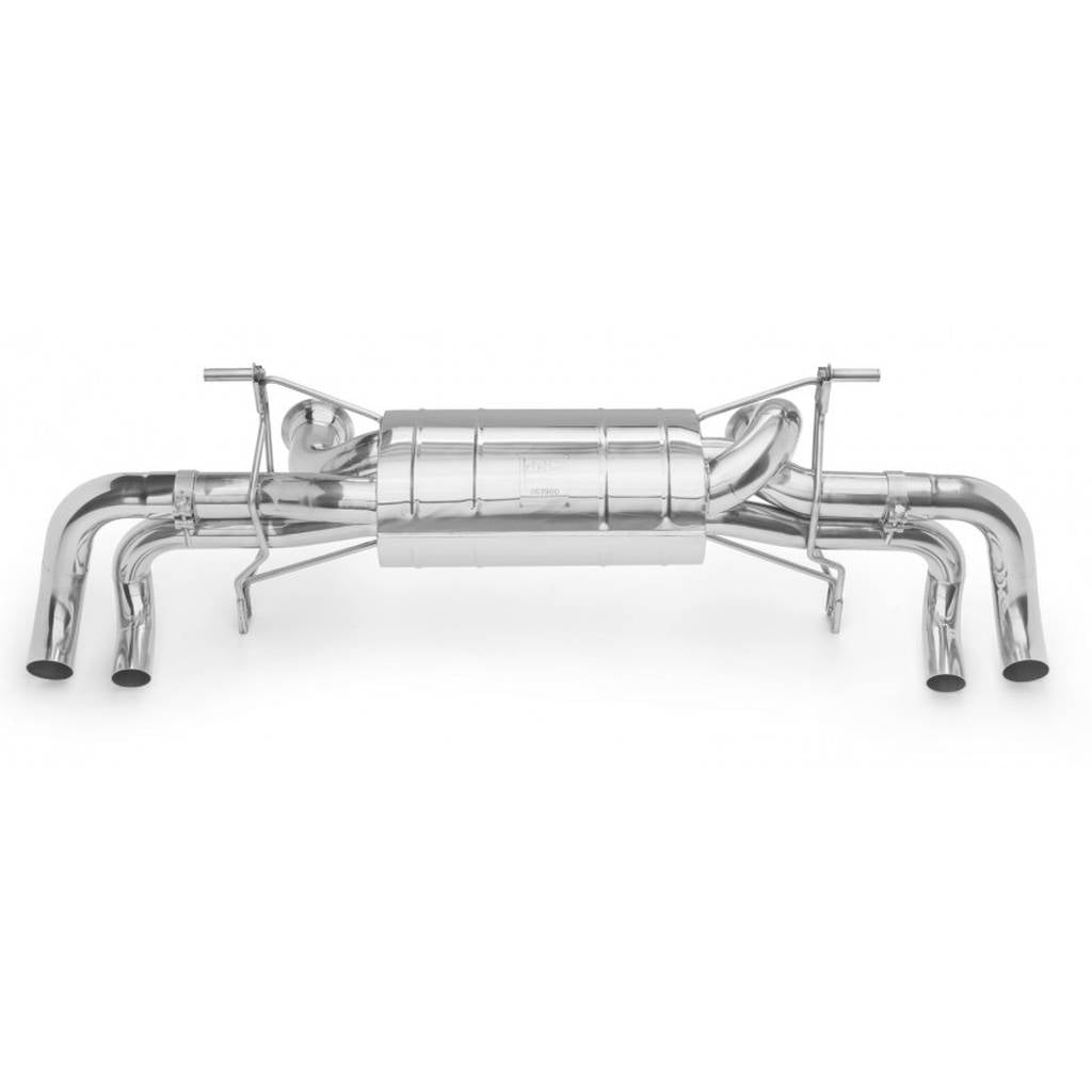 TUBI STYLE TSLAGALC08.000.ARN GALLARDO LP560-4 LOUD EXHAUST NO VALVE w COMPETITION TEST PIPES Photo-0