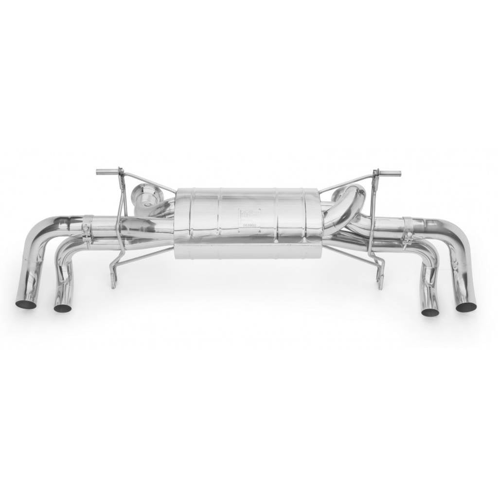 TUBI STYLE TSLAGALC08.000.ARN GALLARDO LP560-4 LOUD EXHAUST NO VALVE w COMPETITION TEST PIPES Photo-1