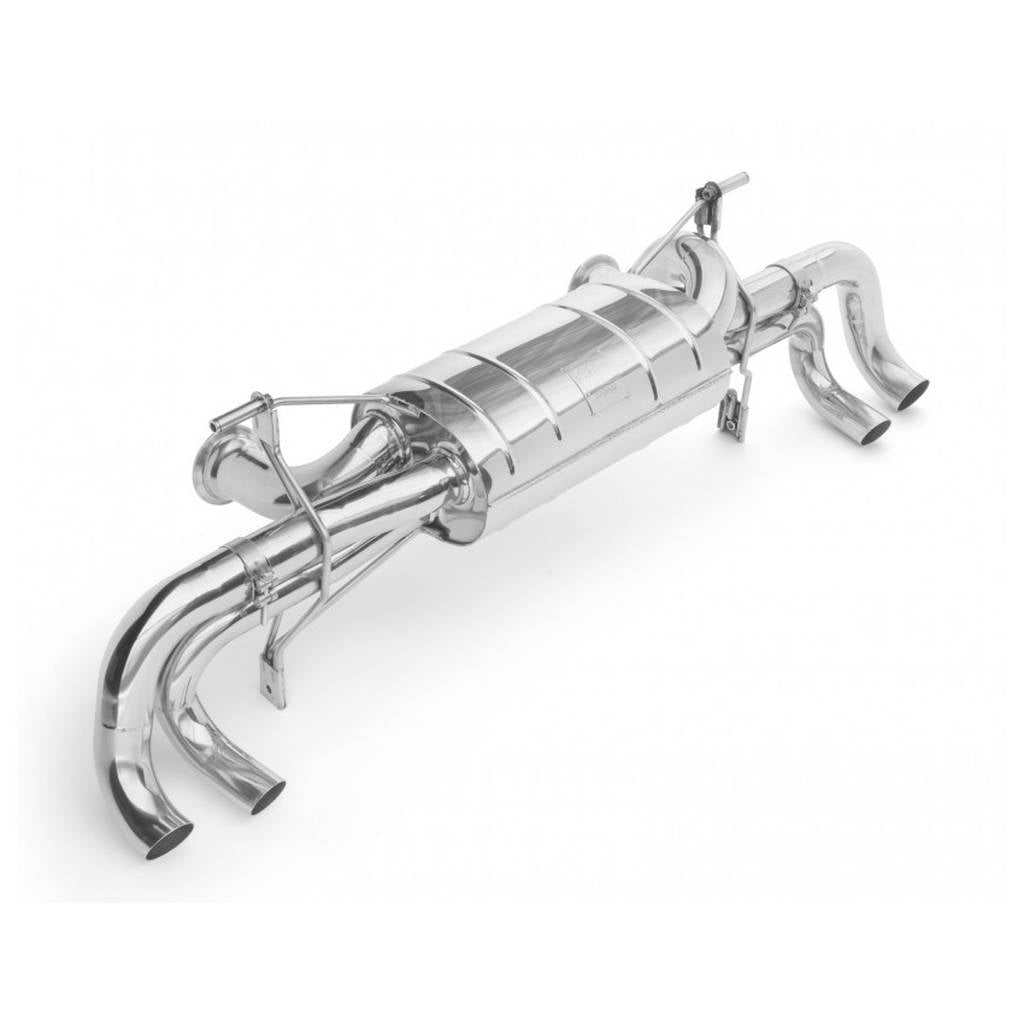 TUBI STYLE TSLAGALC08.000.ARN GALLARDO LP560-4 LOUD EXHAUST NO VALVE w COMPETITION TEST PIPES Photo-2