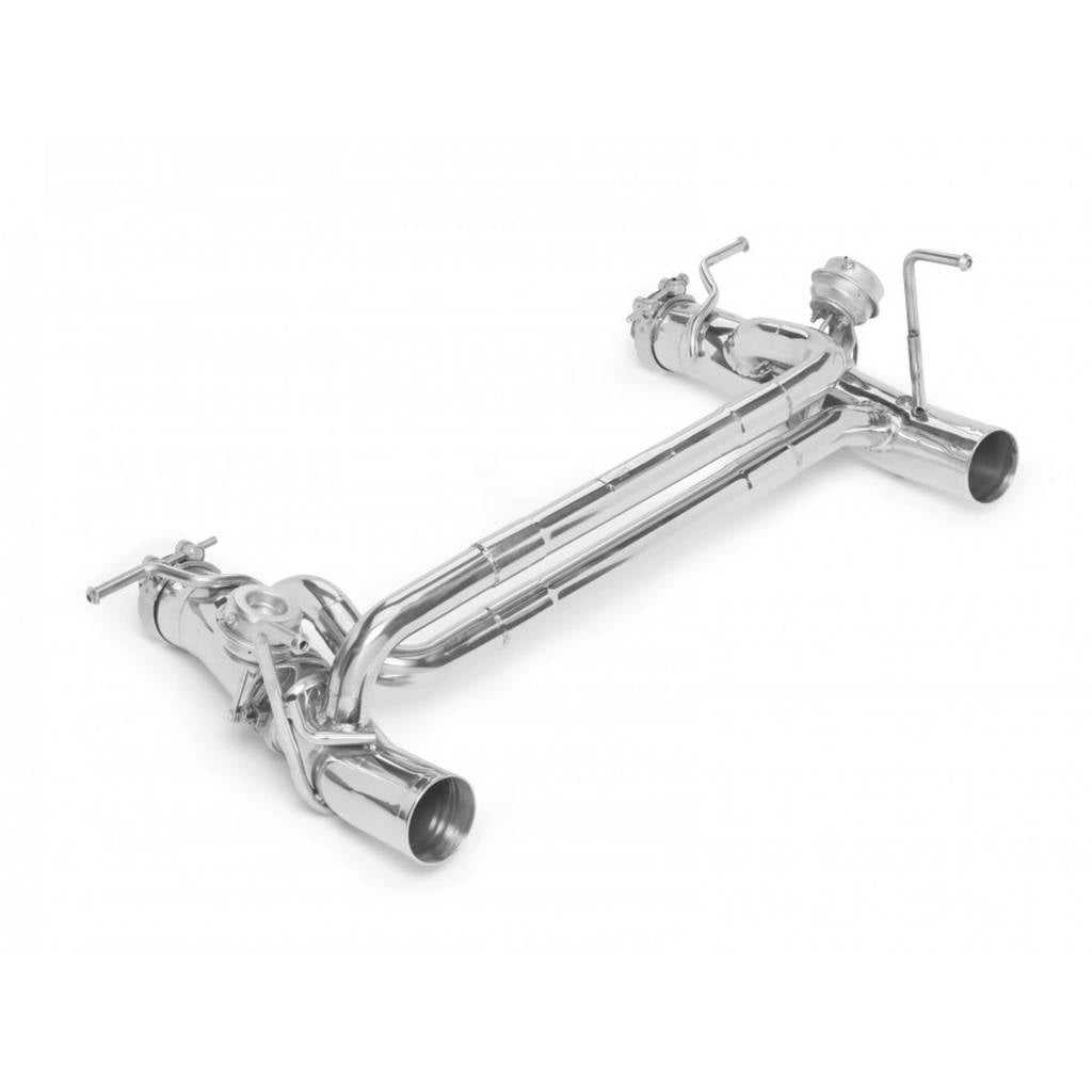 TUBI STYLE TSFE488GTBC15.004.AV FERRARI 488 STRAIGHT PIPES EXHAUST w VALVES Photo-1