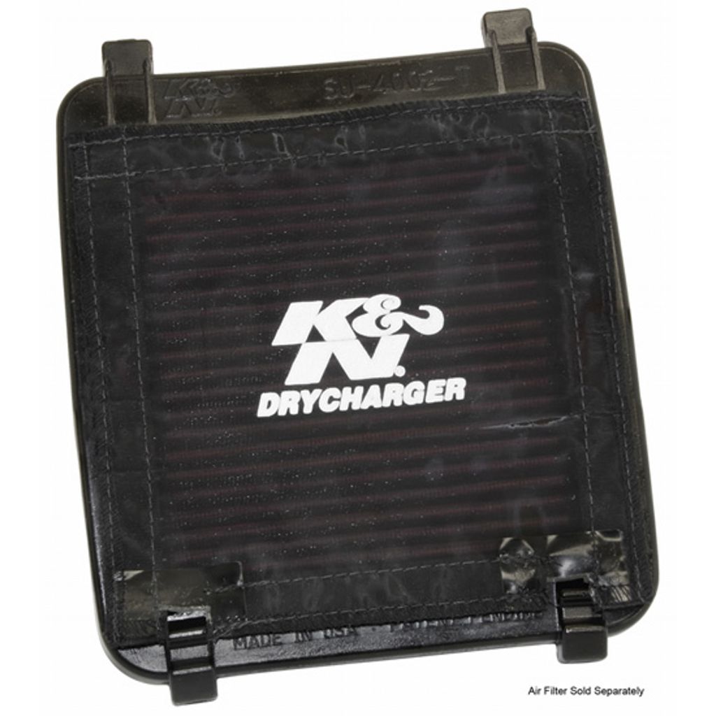 K&N SU-4002-TDK DRYCHARGER WRAP SU-4002-T BLACK Photo-0