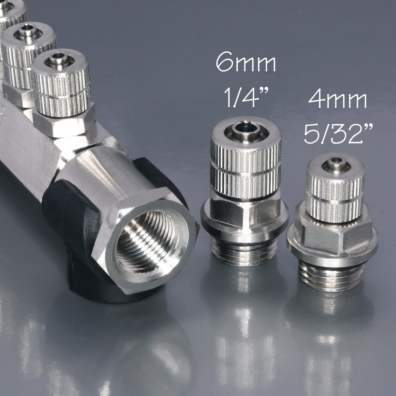 AQUAMIST 806-404 6-Way Hex Manifold Photo-1