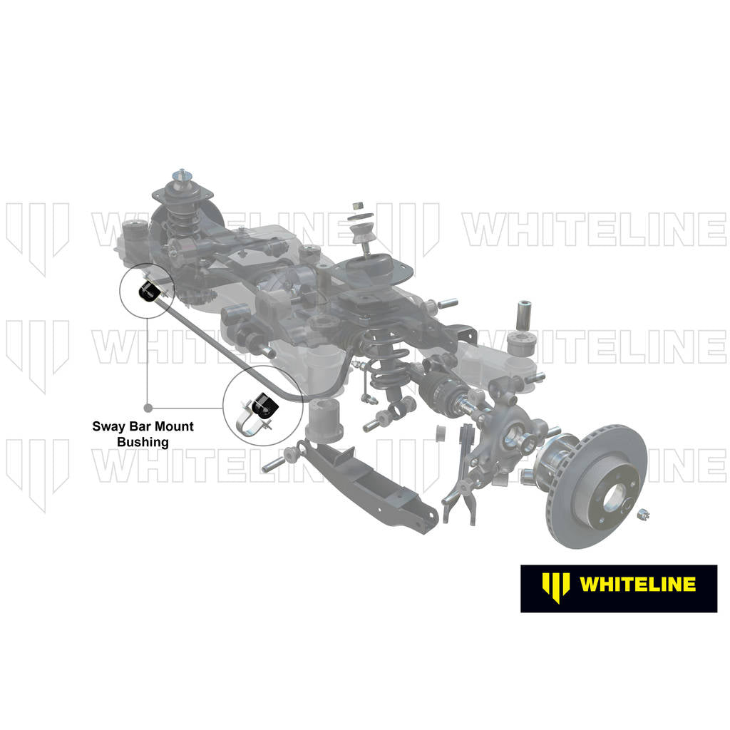 WHITELINE W0410-24 Sway Bar Bushing Kit Photo-1