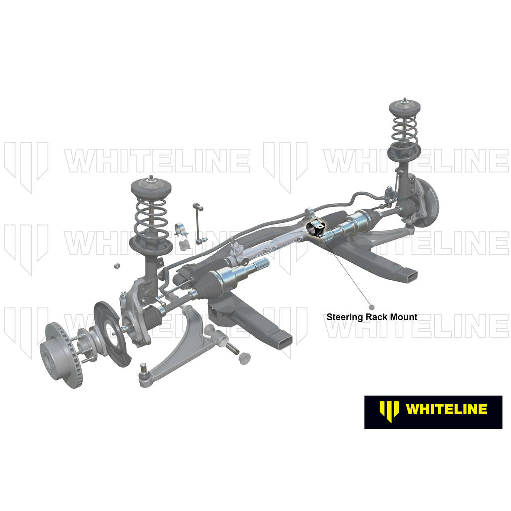 WHITELINE W11113 Front Steering Rack/Pinion Shaft Guide Bushing Photo-1