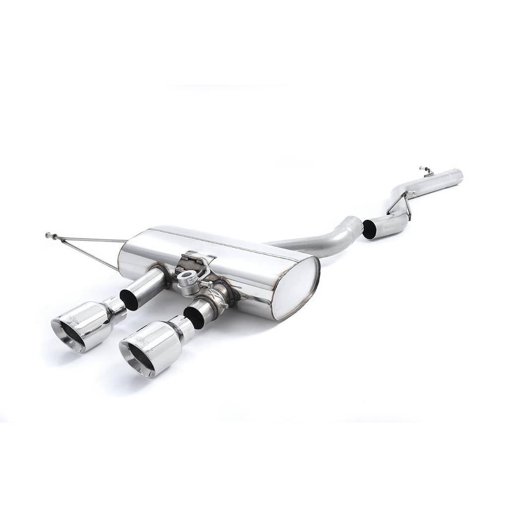 MILLTEK SSXVW162 Cat-back Dual GT100 VW Golf Mk6 R 2.0 TFSI 270PS Photo-0