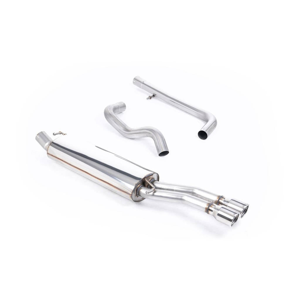 MILLTEK SSXVW064 Cat-back Twin 76.2mm Jet VW Bora 1.8T 2WD Photo-0