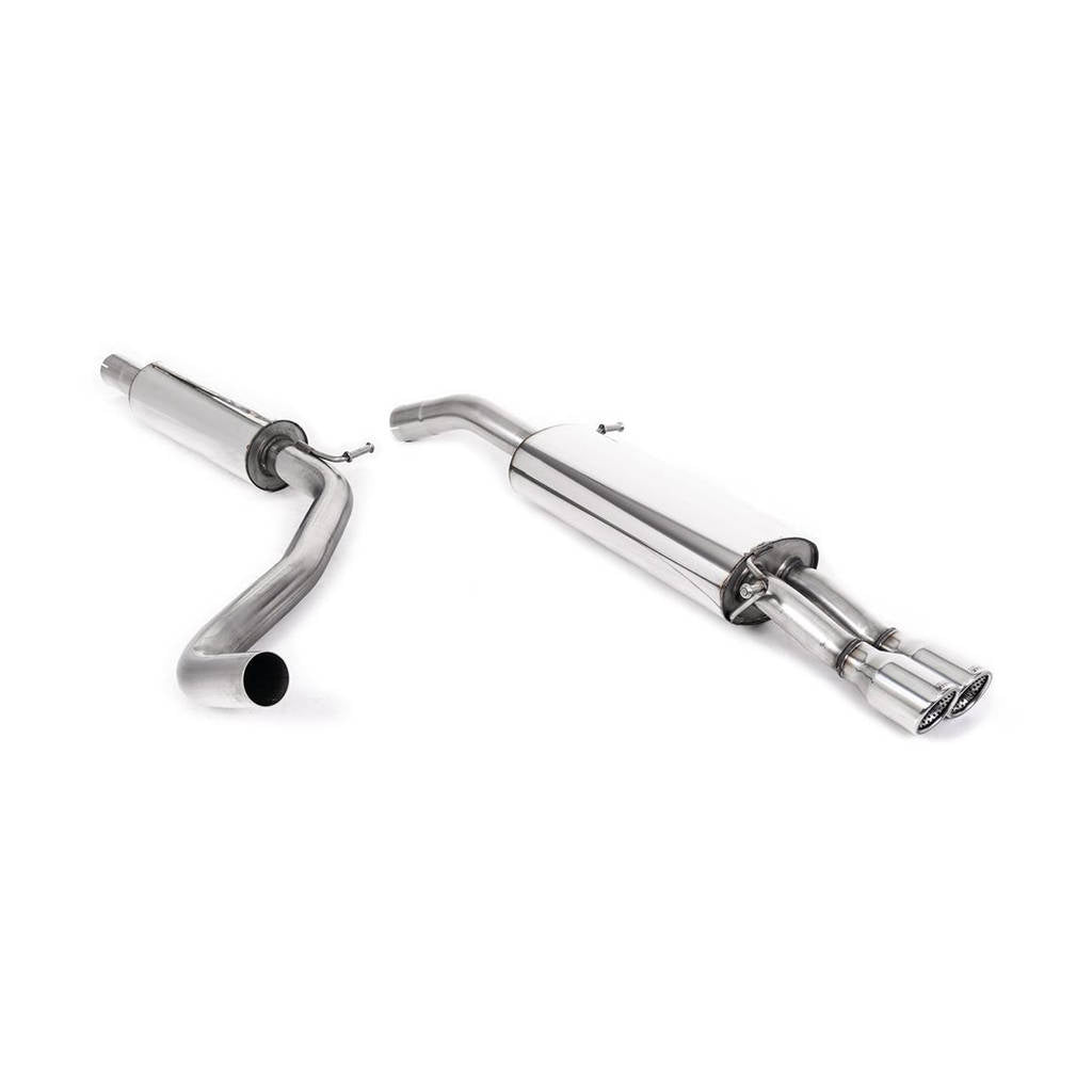 MILLTEK SSXSE007 Cat-back Twin 76.2mm Jet SEAT Ibiza 1.9 TDi 130PS and 160PS Photo-0