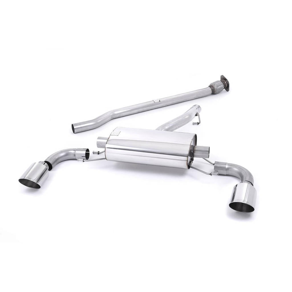 MILLTEK SSXSB029 Secondary Cat-back Dual GT115 SCION FR-S 2.0L Photo-0
