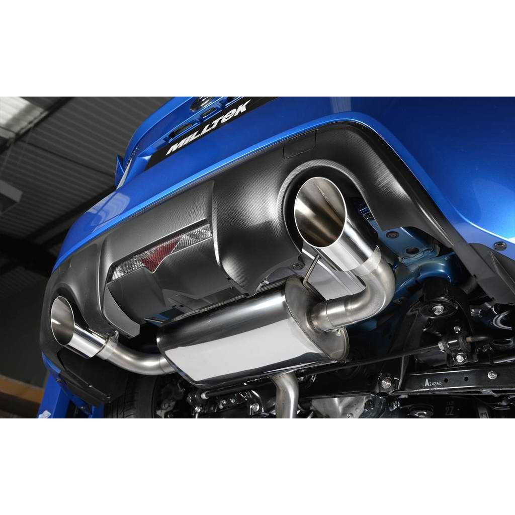 MILLTEK SSXSB032 Primary Cat-back Dual GT115 SCION FR-S 2.0L Photo-1