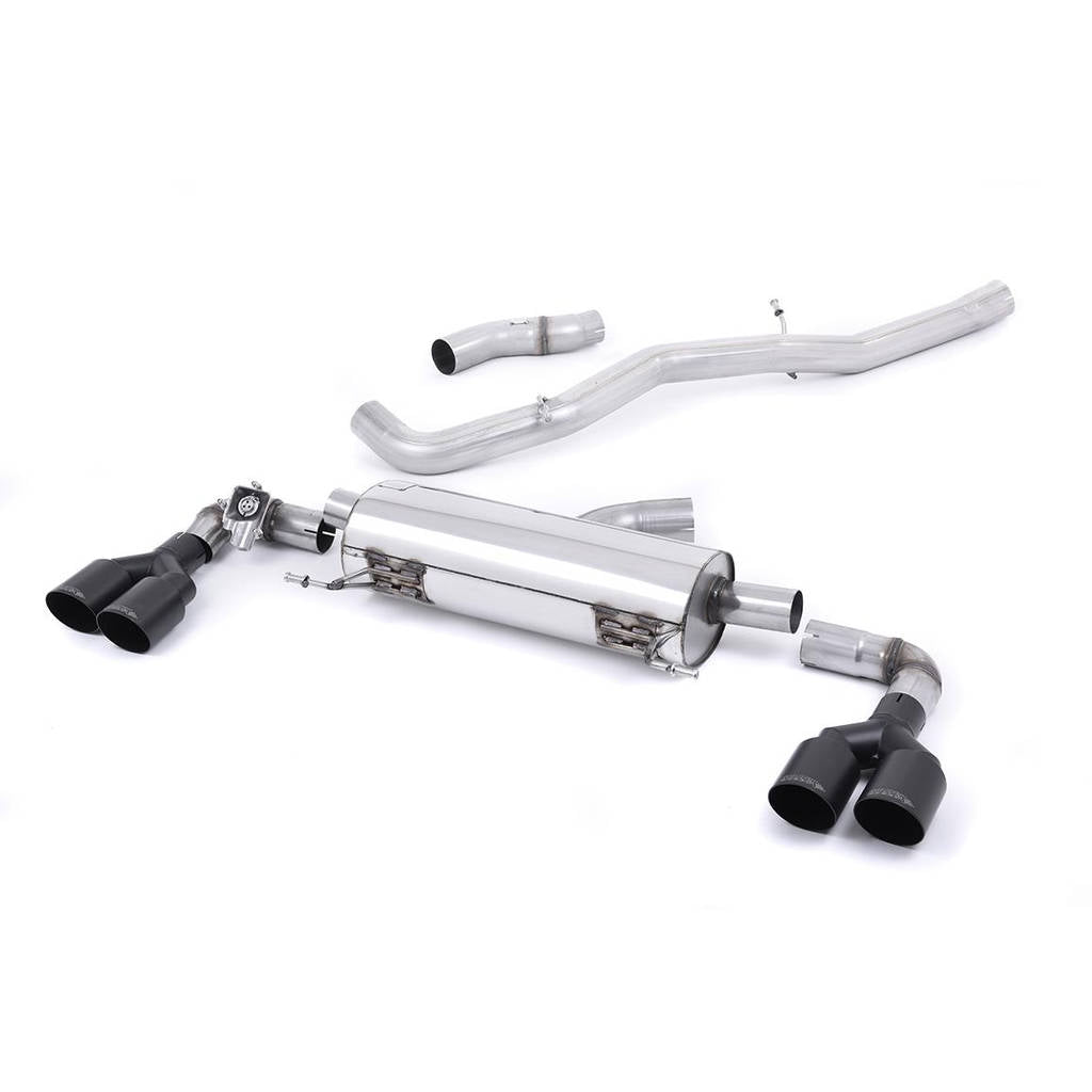 MILLTEK SSXAU494 Cat-back Black GT90 AUDI S1 2.0 TFSI quattro Photo-0