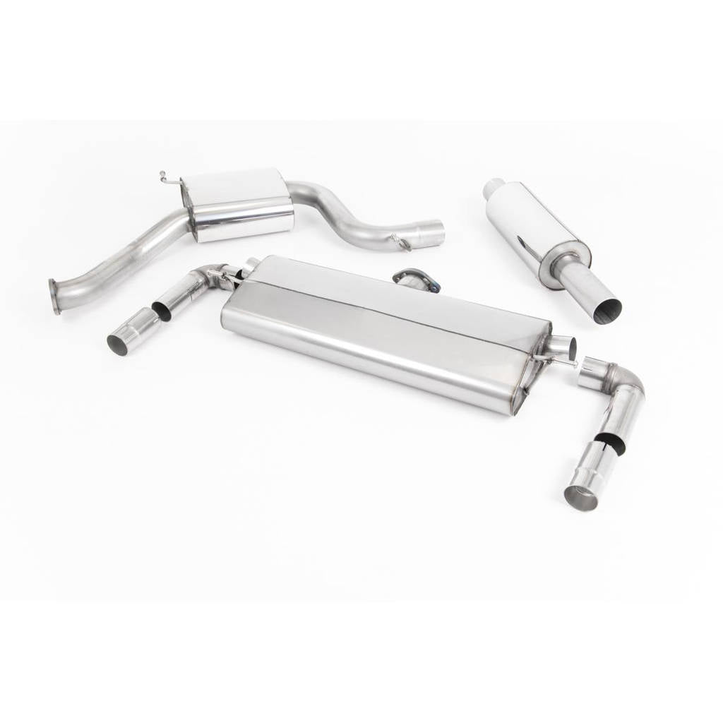 MILLTEK SSXVW466 Cat-back GT-100 ECA VW Golf MK7.5 GTi (Non Performance Pack Models) Photo-0