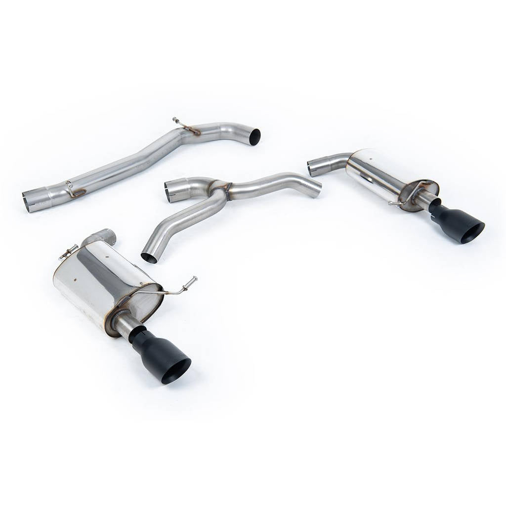 MILLTEK SSXVW439 Cat-back Dual GT100 VW Golf Mk7 2.0TFSI Photo-0