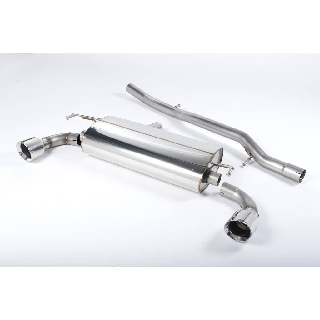 MILLTEK SSXVW136 Cat-back 100mm GT100 VW Golf Mk4 R32 3.2 V6 4WD Photo-1