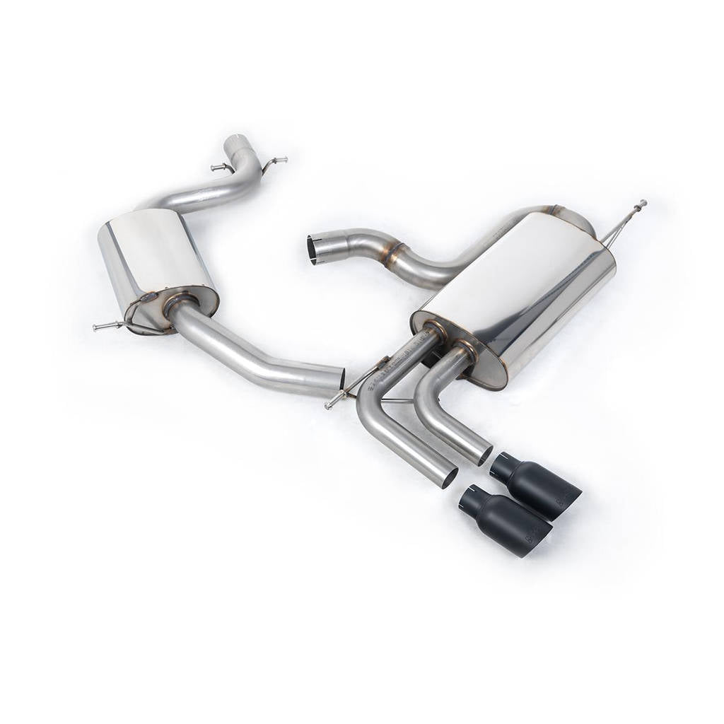 MILLTEK SSXVW329 Cat-back Twin 80mm GT80 ECA VW Golf Mk5 GTi Edition 30 2.0T FSi 230PS Photo-0